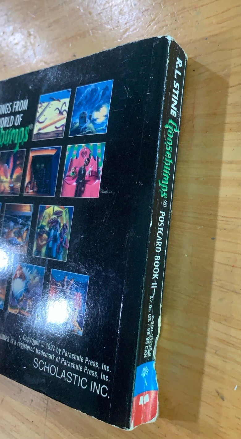 1997 R. L. Stine Goosebumps Postcard Book II (All 30 postcards included)