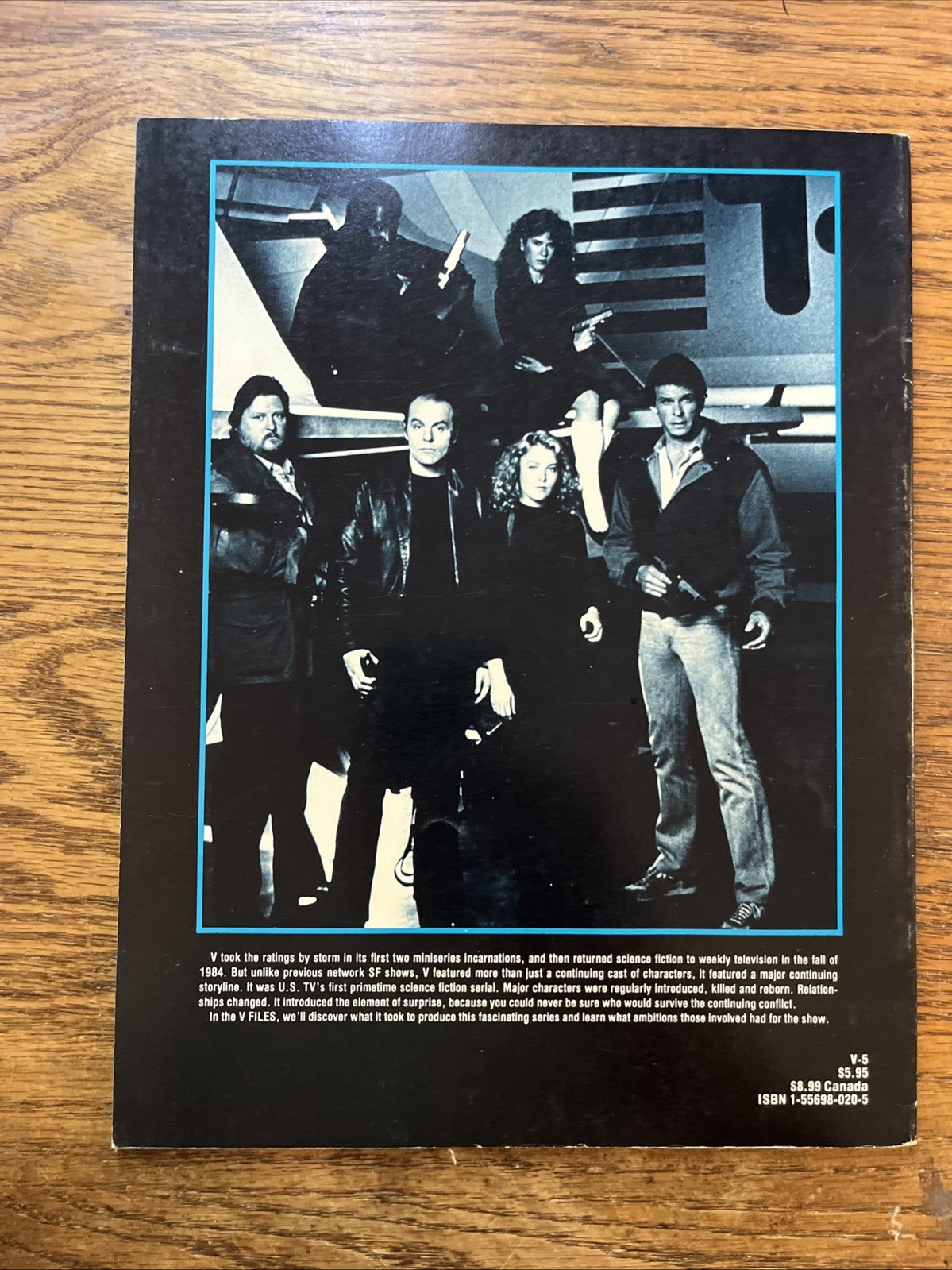 THE V FILES BOOK FIVE: CONCLUSION by Edward Gross (1986) 72 pages. LB7