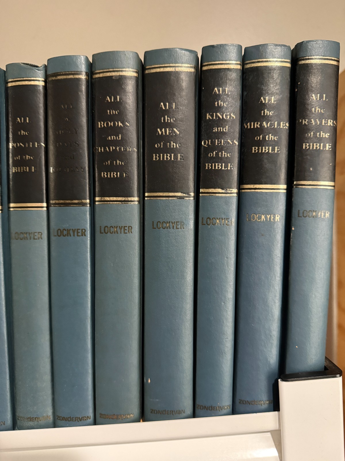 The „All“ Series by Herbert Lockyer 17 Volume Set – Partial Set – Zondervan HC