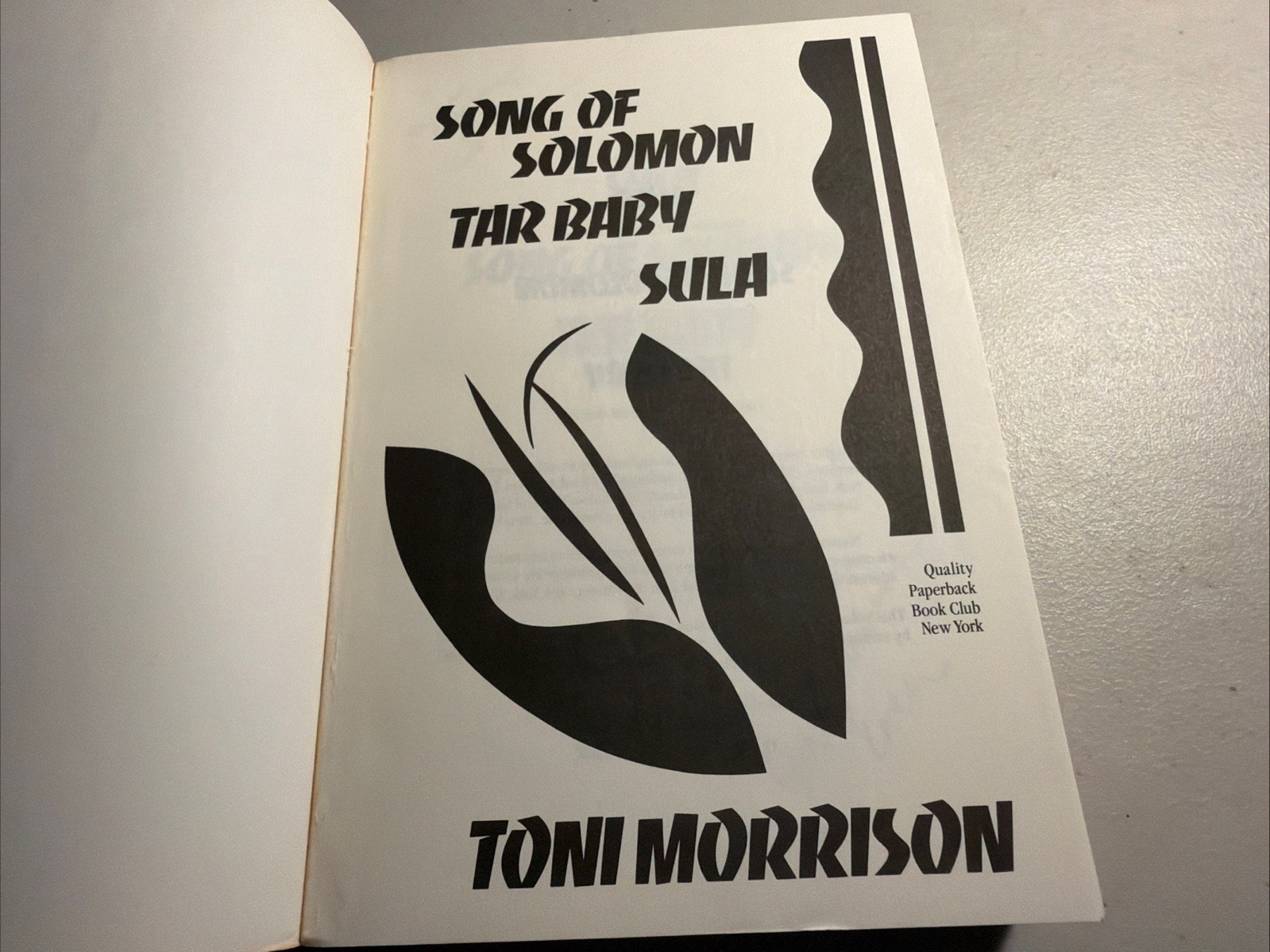 Song of Solomon, Tar Baby, Sula – by Toni Morrison – 3 Novels in 1
