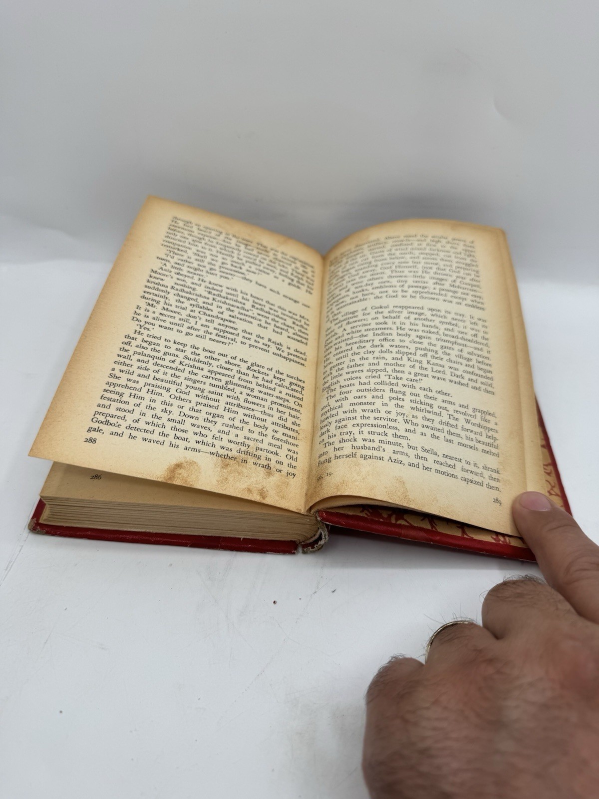 A Passage to India by E. M. Forster Hardcover 1947 Published By THE ALBATROSS