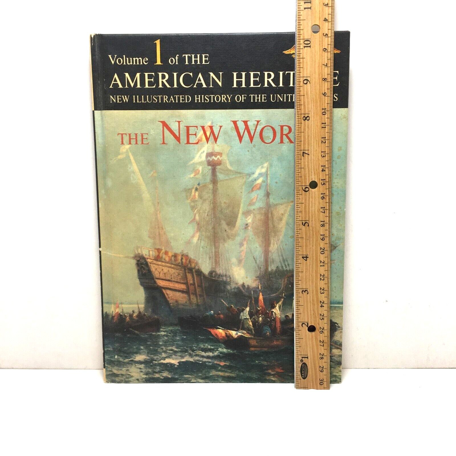 The American Heritage volume 1 The New World by Robert Athearn – book homeschool