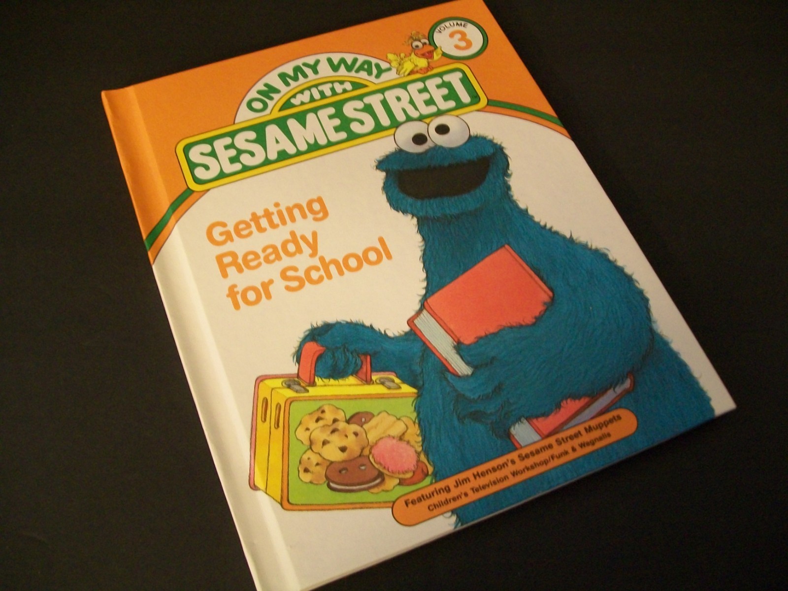 Vintage Sesame Street Books On My Way, Grover, Big Bird 1989 Lot of 6