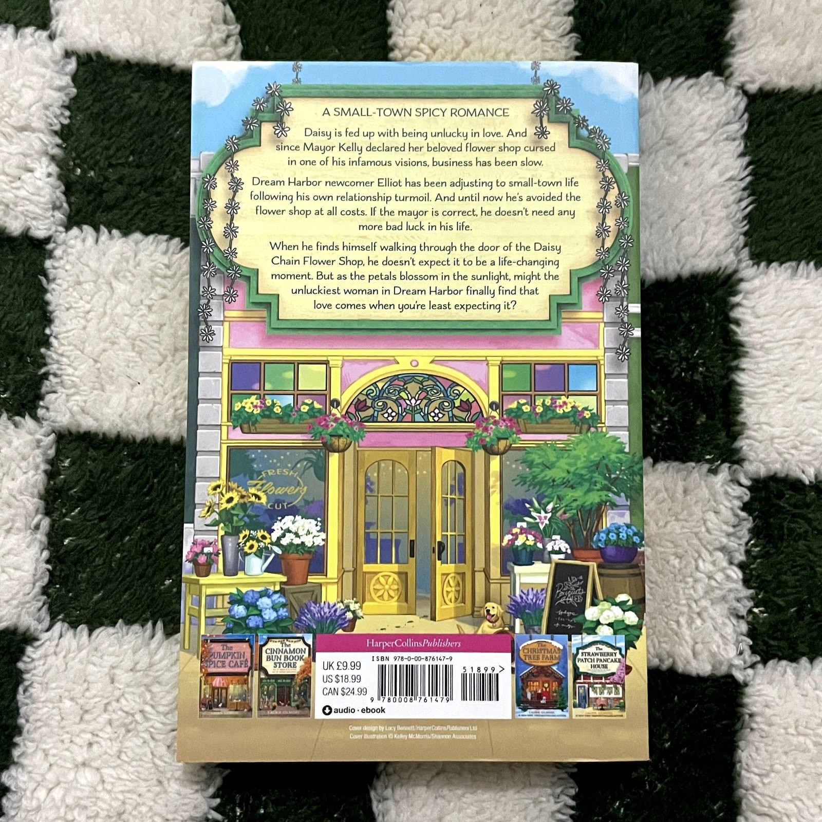 The Daisy Chain Flower Shop Laurie Gilmore The WORKS UK Excl Sprayed Edges Book