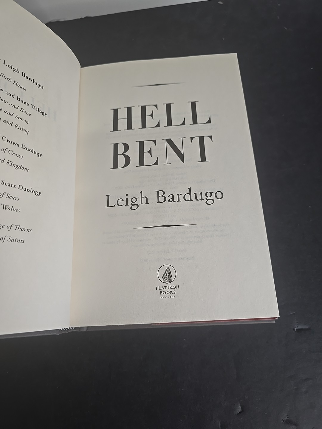 Hell Bent Leigh Bardugo (2023, 1st/1st, B&N Exclusive Edition, HC/DJ) VG+