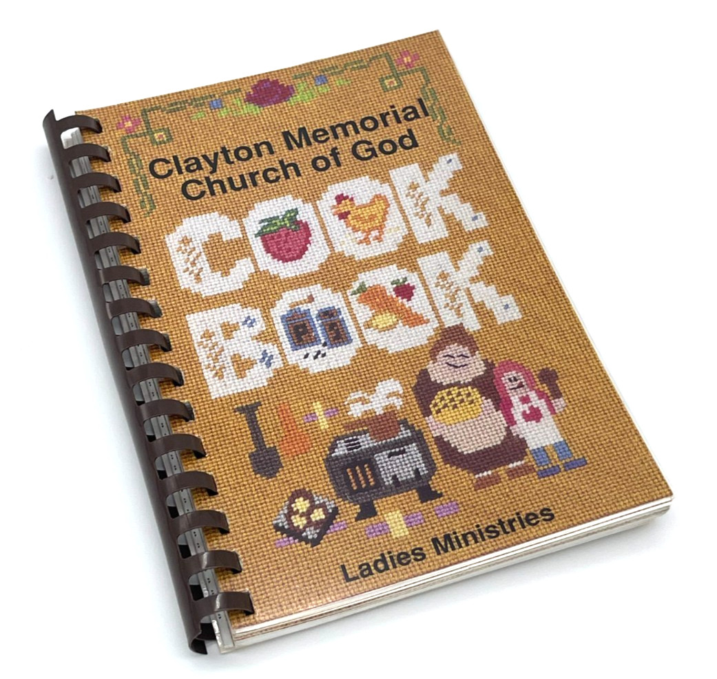 Clayton Memorial Church Cookbook Recipes Mercersburg PA Vintage 1990-109 pages