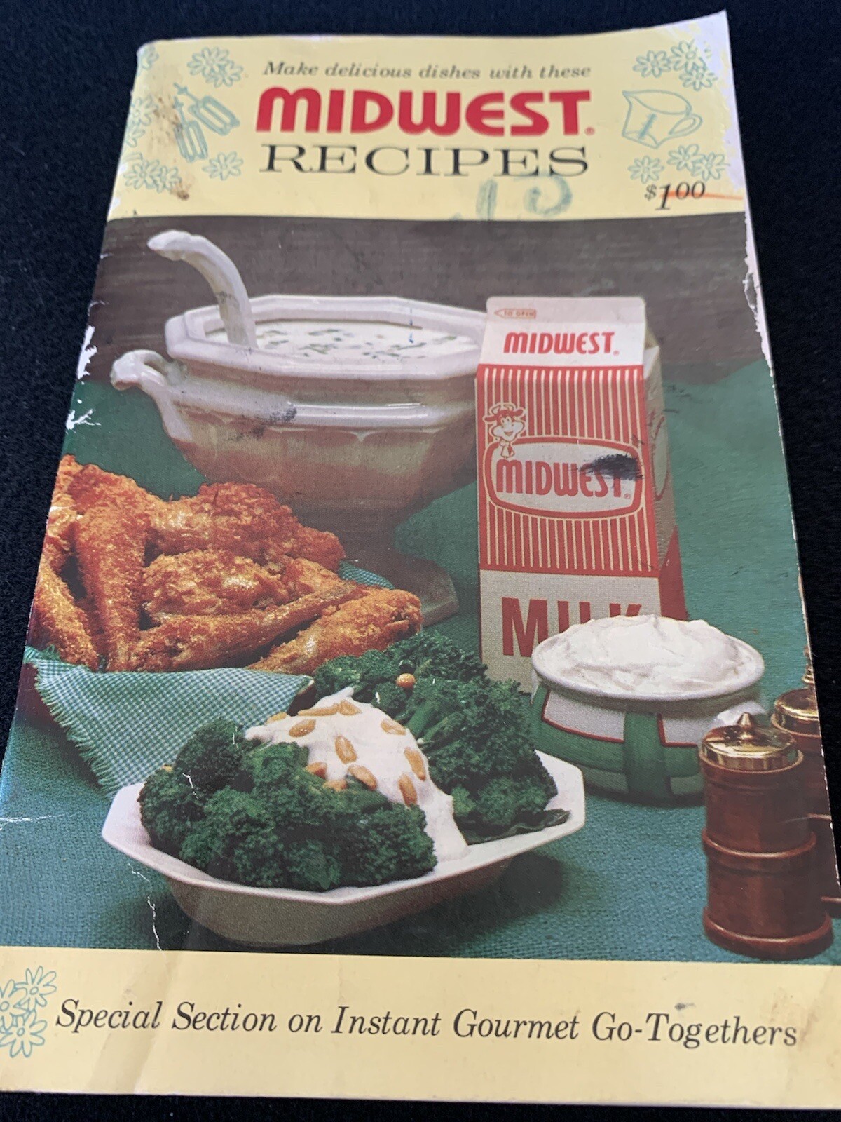 Vintage Midwest Recipe Softcover Cookbook 47 Pages