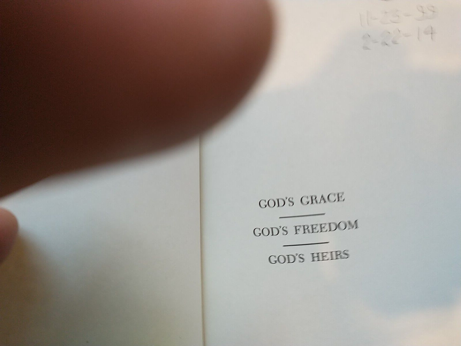 God’s Grace Freedom Heirs Romans Volume 3 Donald Barnhouse Book III Bible 1983