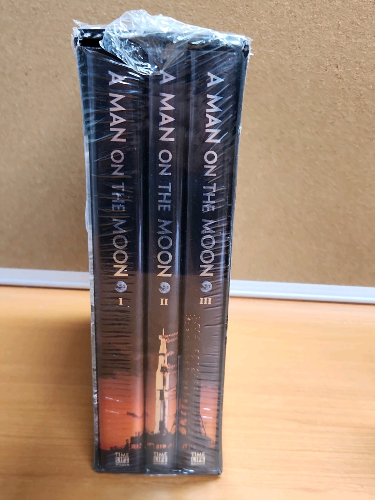 A Man on the Moon by Andrew Chaikin: Three Volume Time Life Books Box Set 1999