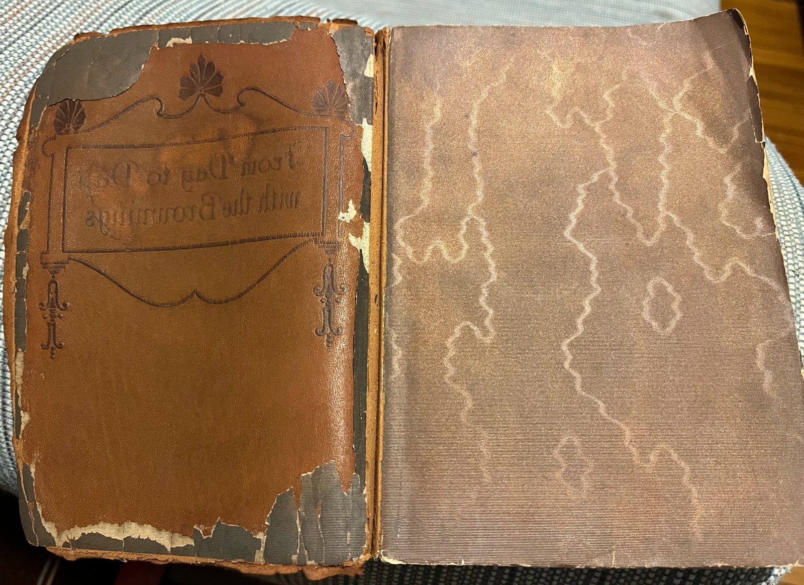 From Day to Day with the Brownings, Wallace & Frances Rice [Soft Leather Bound]