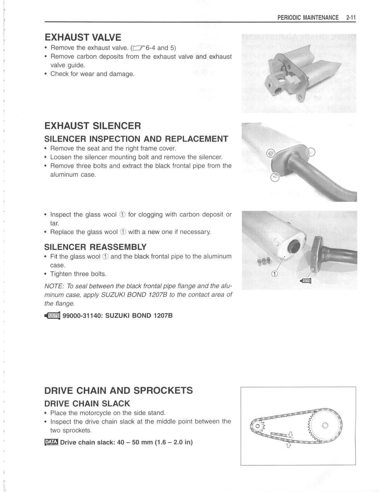 SUZUKI RM125 Owners Service Manual 2001 – STEEL WIRE BOUND – TOUGH COVERED