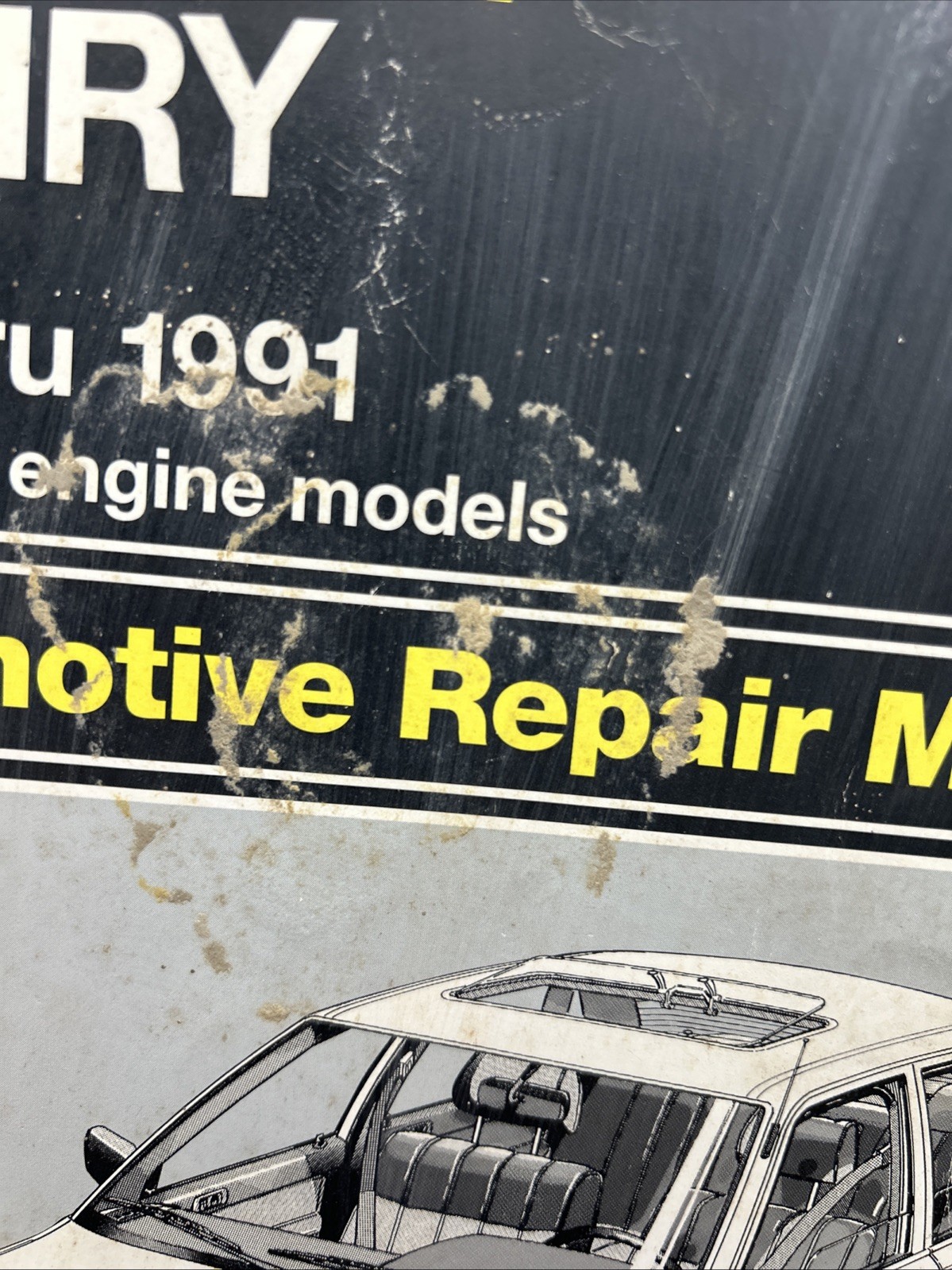 Haynes Toyota Camry 1983-1991 All Gas Models Automotive Repair Manual 1023