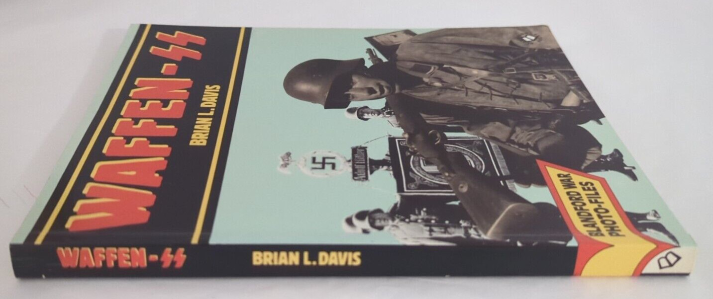 WAFFEN-SS by Brian L. Davis Blandford War Photo Files (1987, PB)