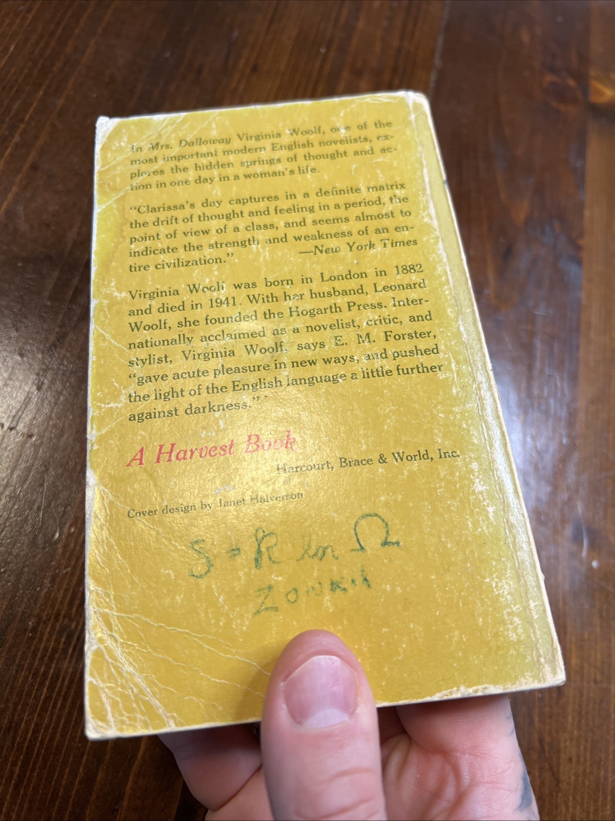 Mrs. Dalloway by Virginia Woolf (1953) Vintage