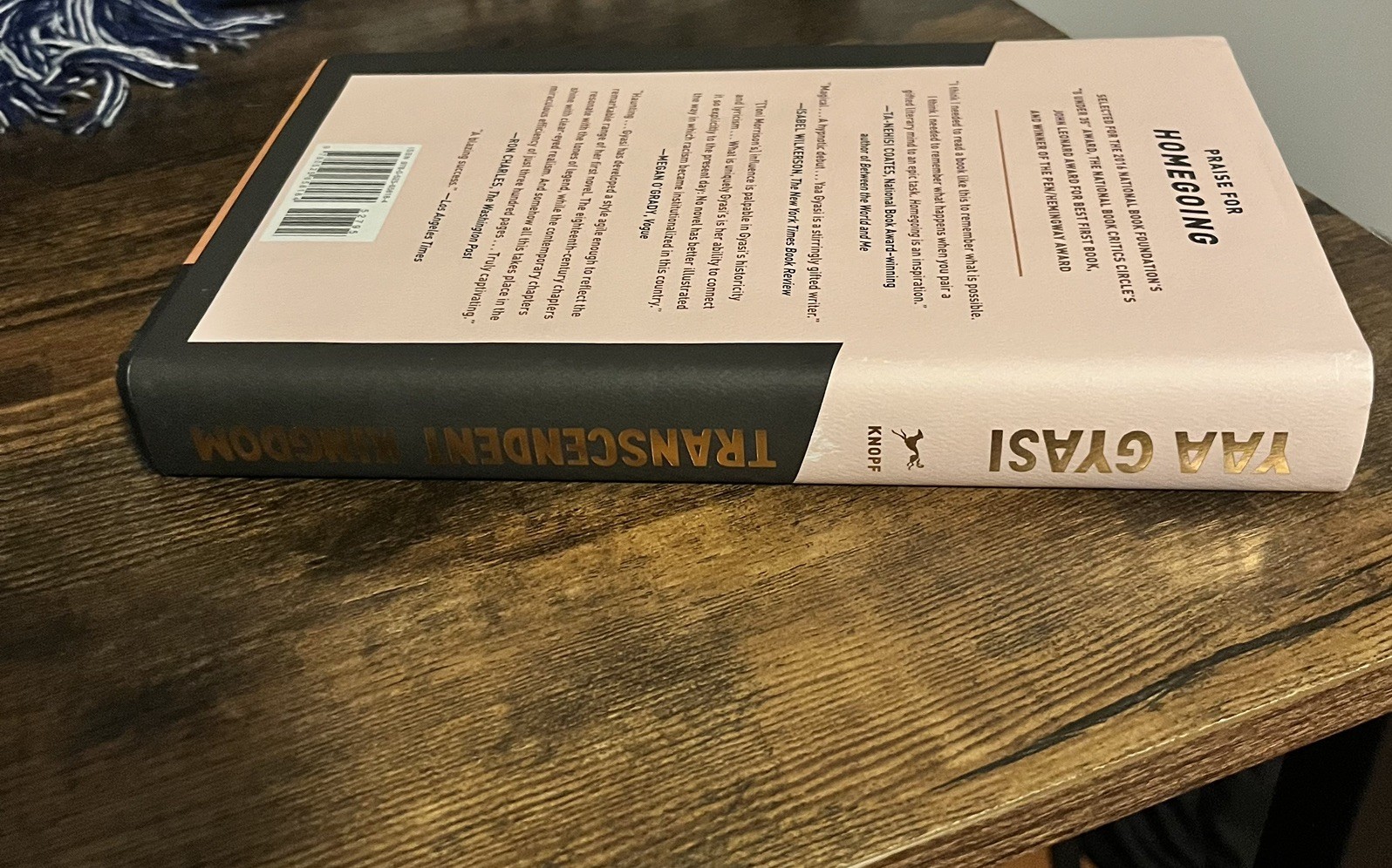 Transcendent Kingdom : A Novel by Yaa Gyasi 1ST EDITION 2020 Hardcover SIGNED