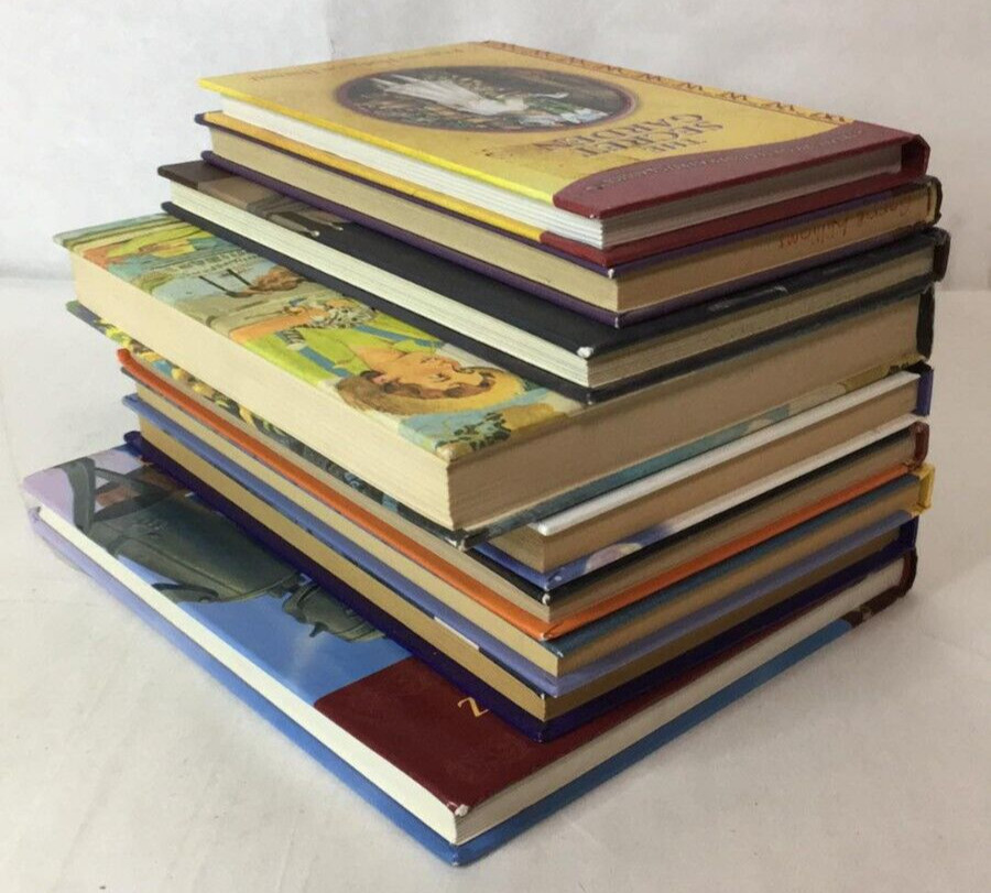 Classic Literature Lot of 9: Secret Garden Pinocchio Pygmalion Swiss Family Oz