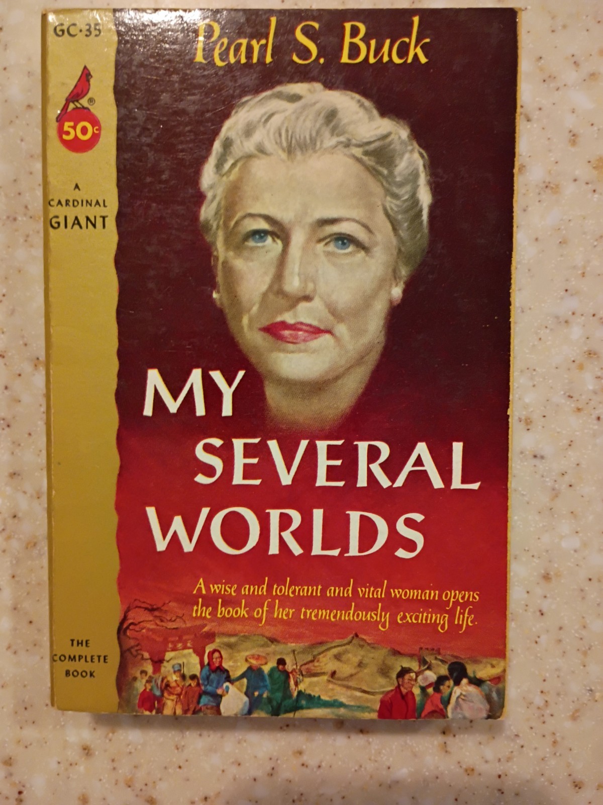 LOT OF 3 PEARL S BUCK CARDINAL EDITION PAPERBACKS FAST FREE SHIPPING SEE PHOTOS