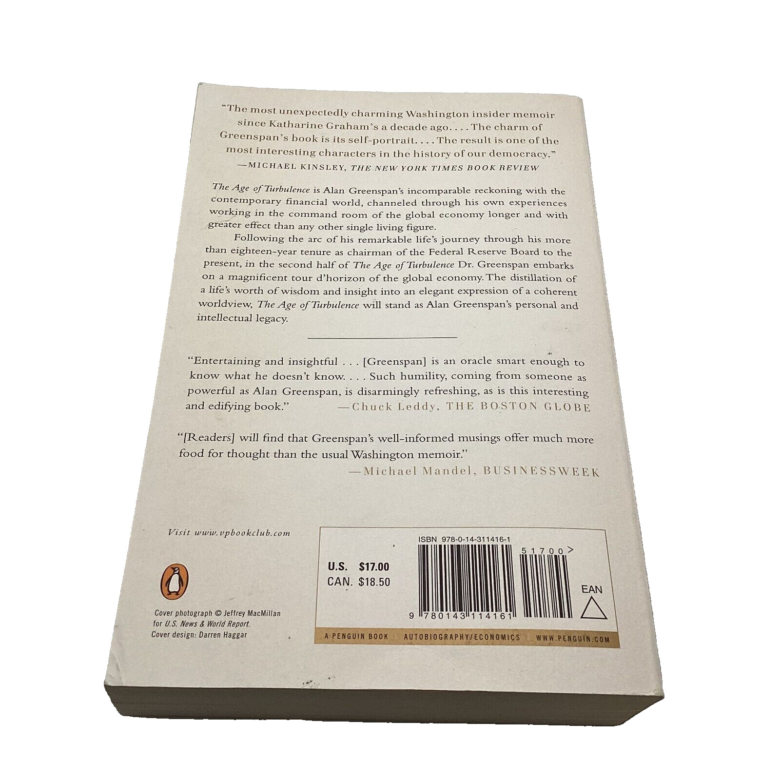 The Age of Turbulence: Adventures in a New World by Alan Greenspan