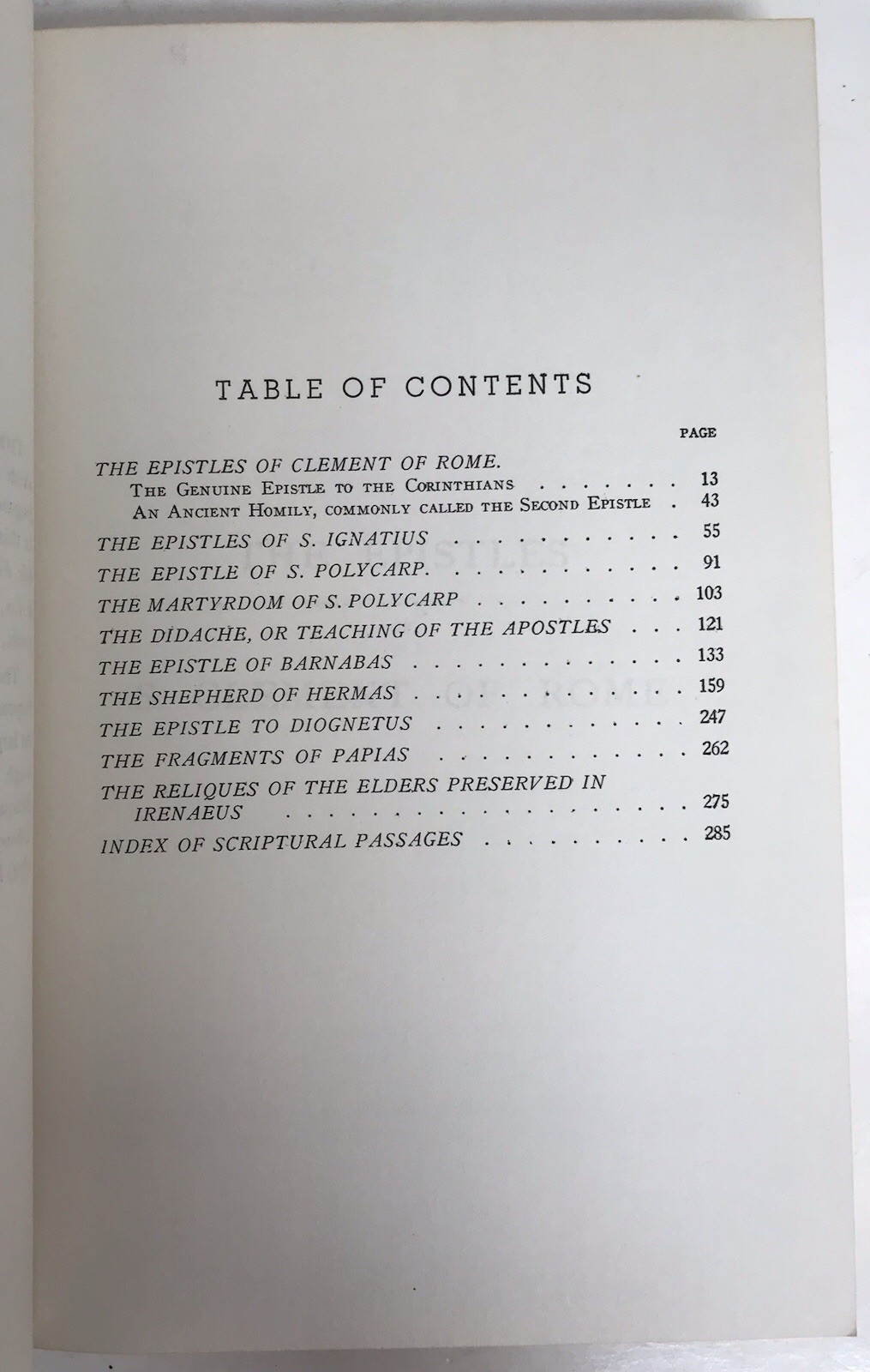 The Apostolic Fathers by J. B. Lightfoot Baker Book House