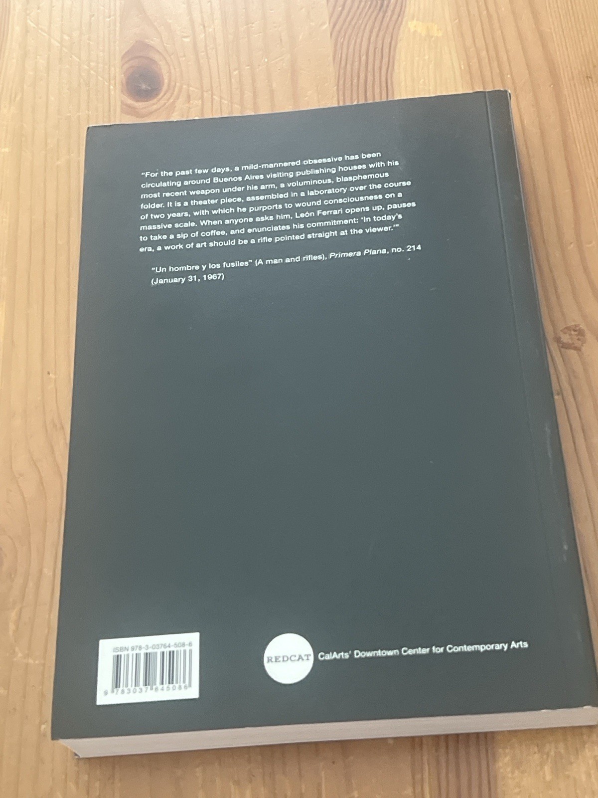 León Ferrari Words of Others Art Book Bilingual Sp + Eng War Rhetoric Softcover