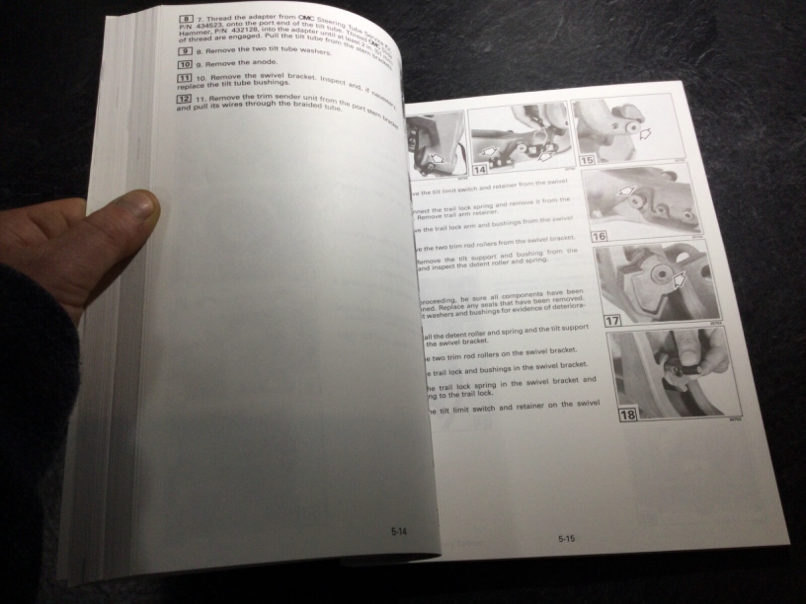 1997 Johnson & Evinrude „EU“ 50, 60, 65 70 HP 3-Cylinder Outboard Service Manual