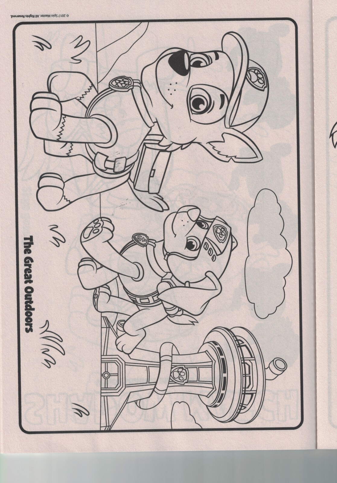 Paw Patrol Coloring Book, ~64 pages, Simple Coloring, US Seller free ship