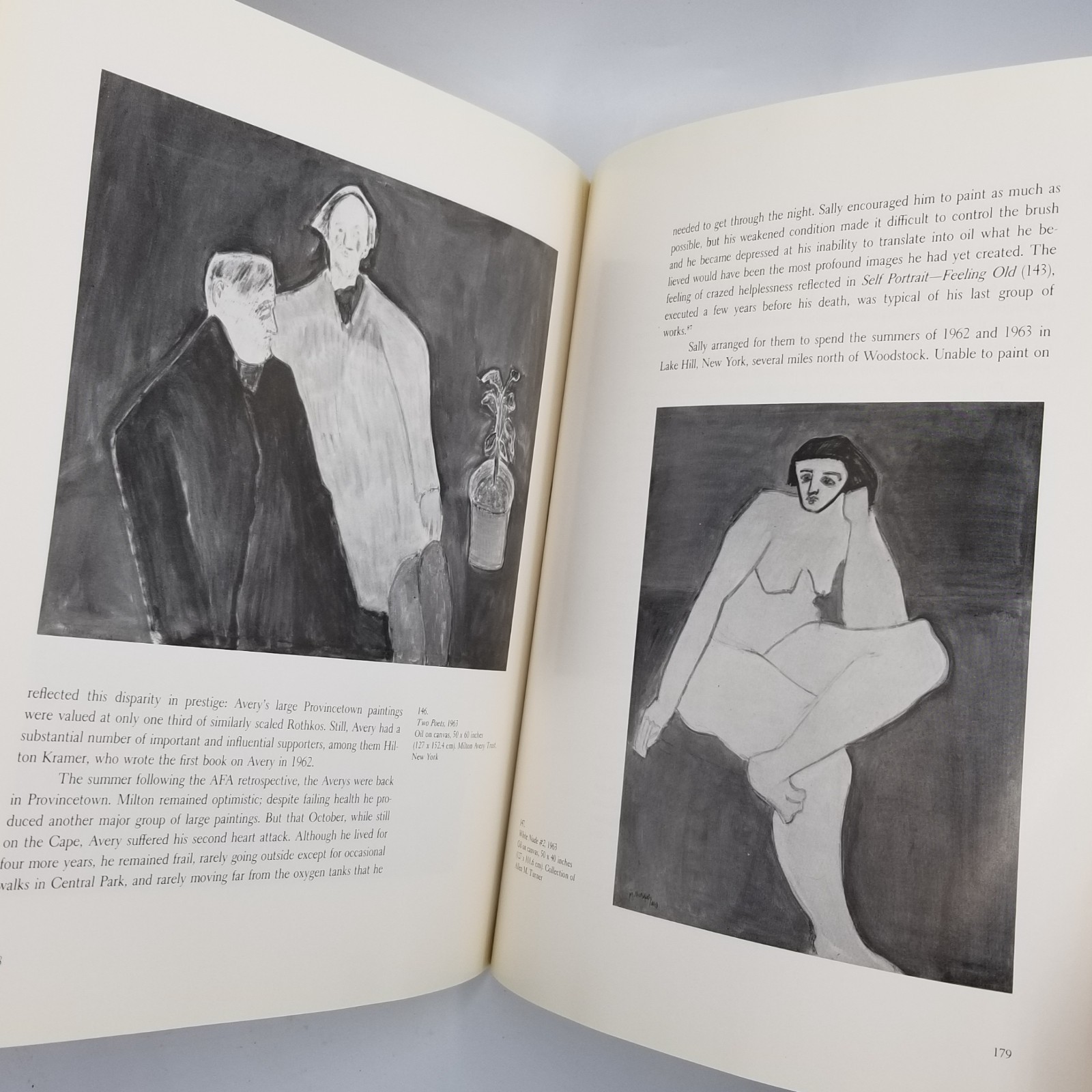 Milton Avery 1982 Whitney Exhibition Catalog 1st Ed – Press Release Included