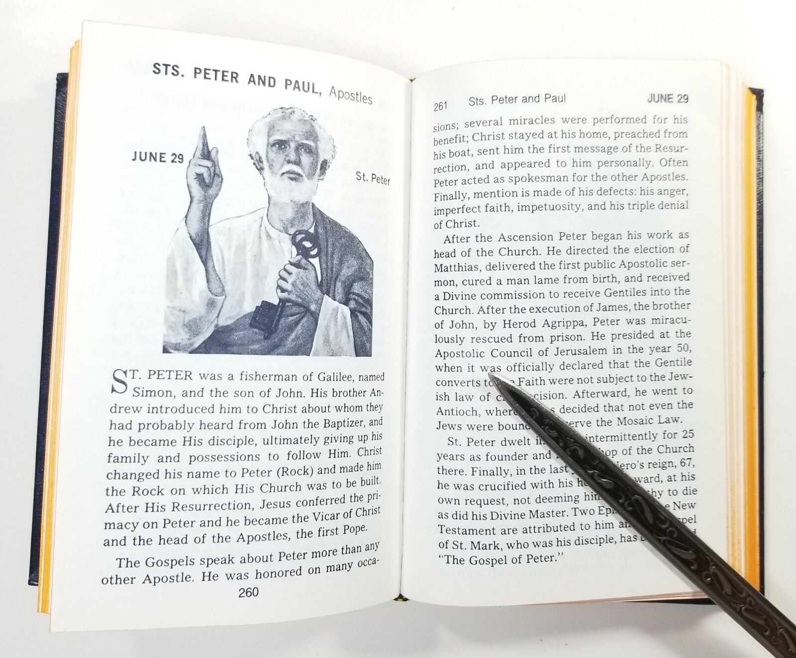 Lives of the Saints One For Every Day of the Year Hardcover 528 pages A12