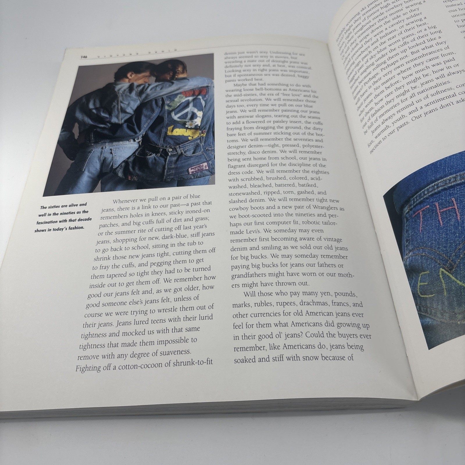 Vintage Denim Book by David Little 1996 Lee’s Levi’s Wranglers First Edition