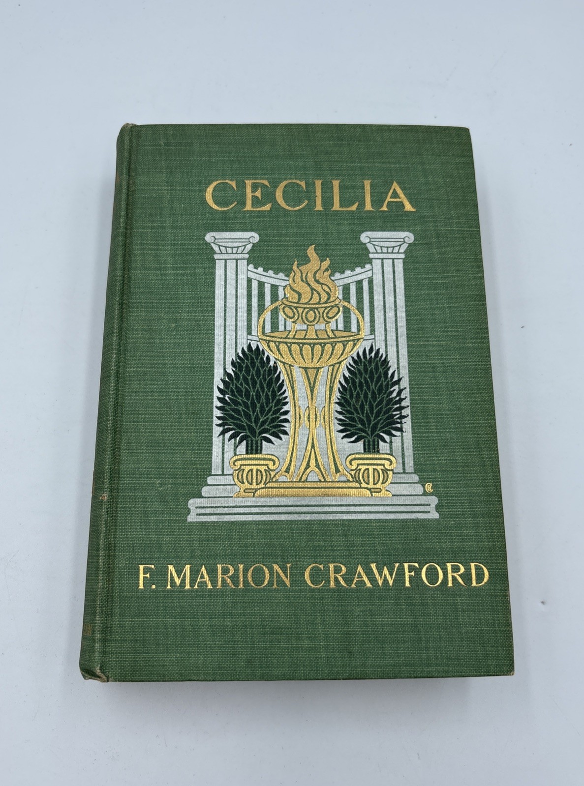 CECILIA, A Story of Modern Rome – F Marion Crawford – Macmillan Company, 1902