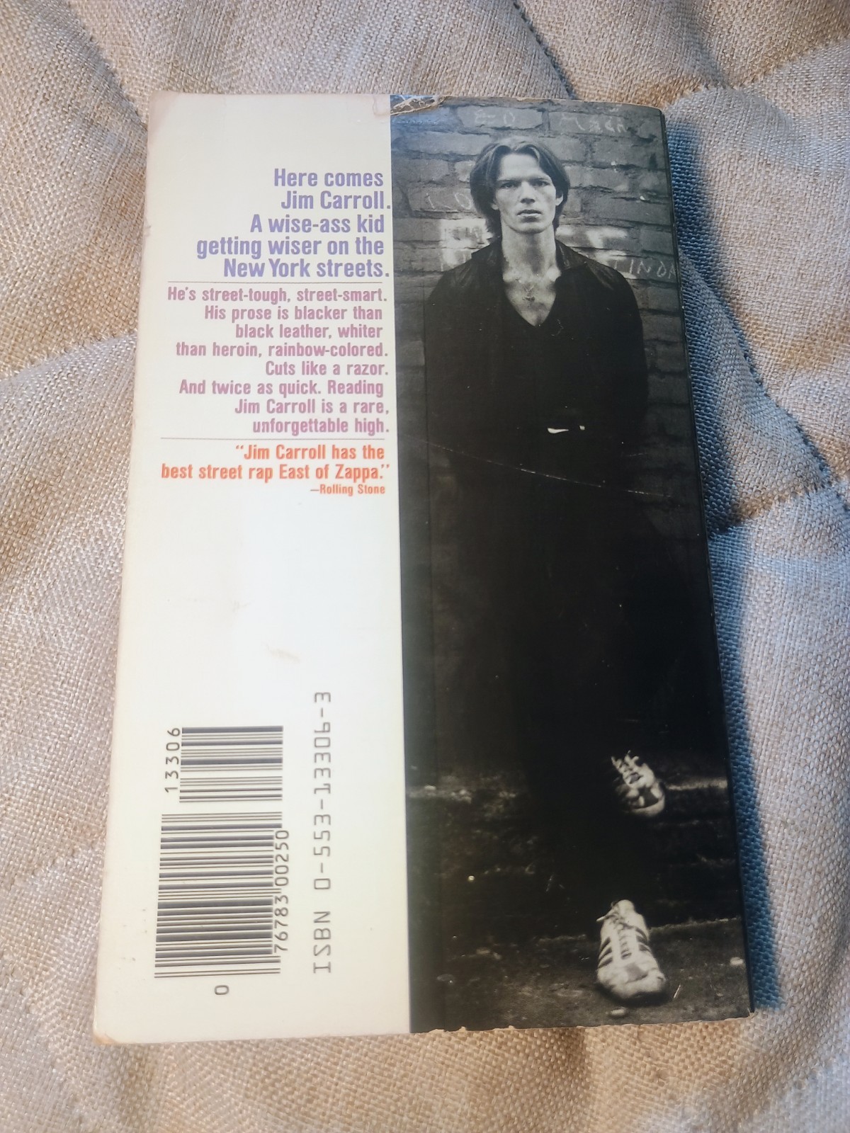 Jim Carroll The Basketball Diaries 1980 Bantam Paperback Edition First Print