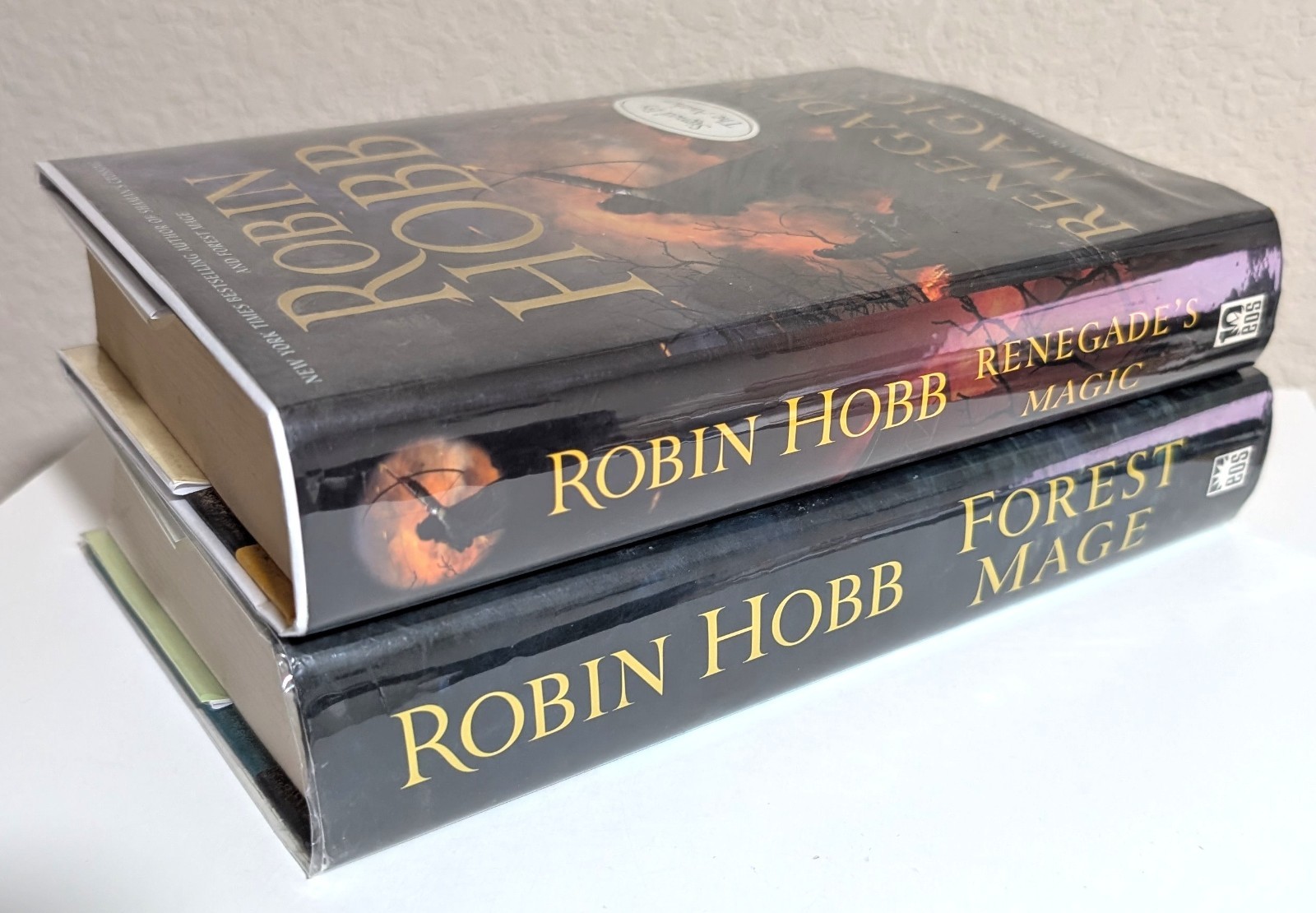 Robin Hobb = FOREST MAGE + RENEGADE’S MAGIC = 2 hardcovers 1st/1st BOTH SIGNED