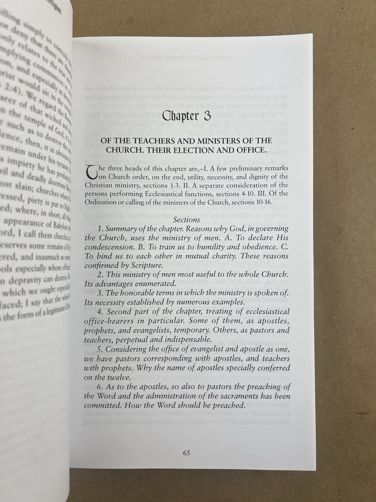 Holy Catholic Church; John Calvin, Bridge Logos, 2010, Beveridge Translation
