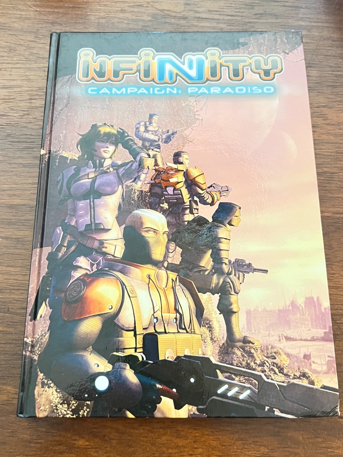 Infinity Campaign Paradiso – Hard Cover New – Corvus Belli