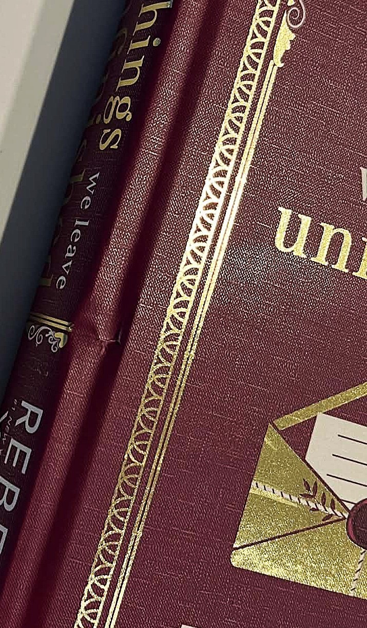 The Things We Leave Unfinished Rebecca Yarros SIGNED True 1st Edition Hardcover
