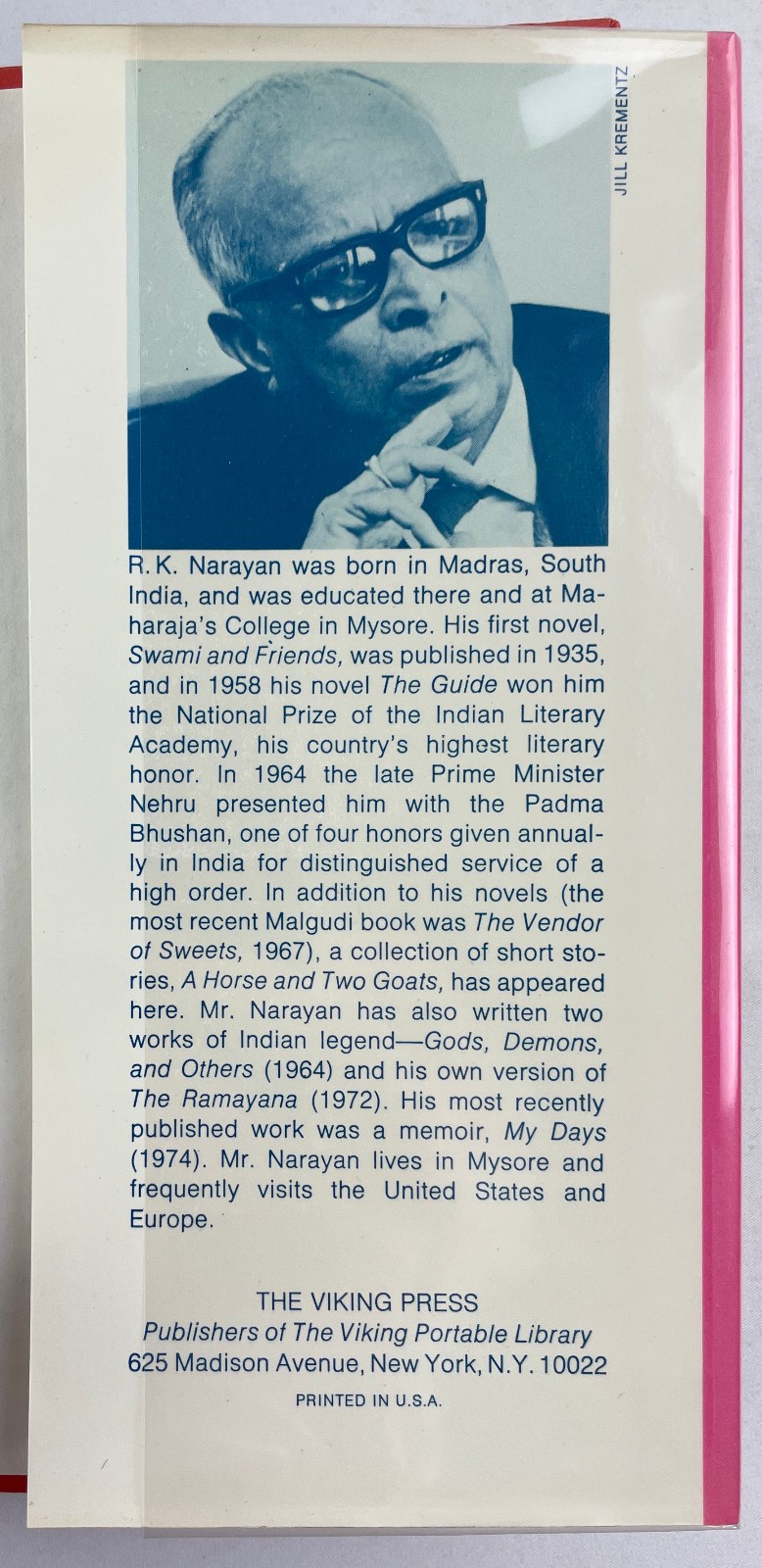 A Painter of Signs, R. K. Narayan, 1976, 1st Edition, Indian Literature, HCDJ