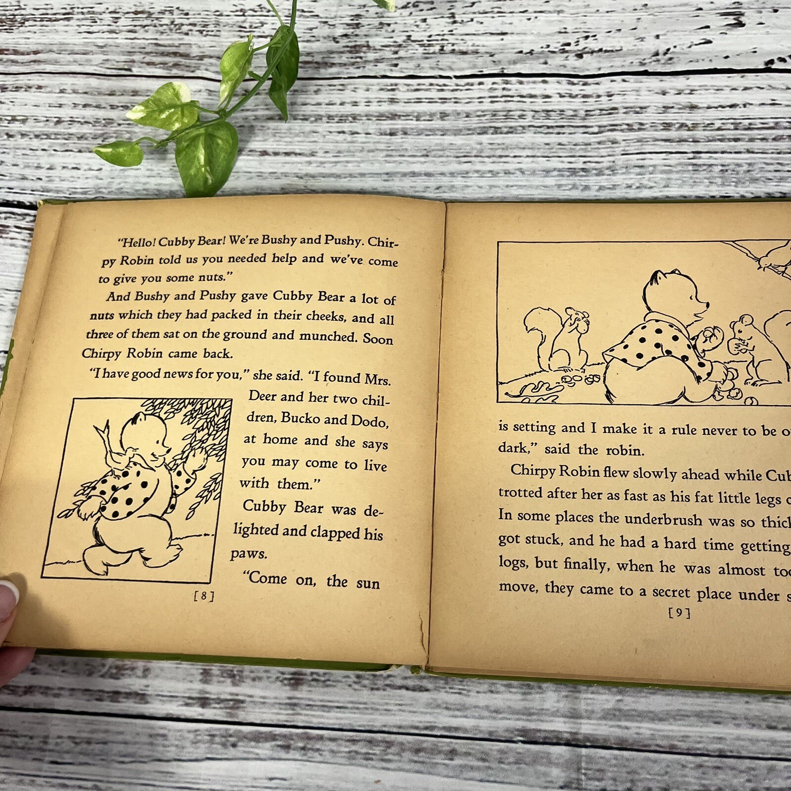 Vintage Cubby Bear Children’s Book A Stand Out Whitman Publishing