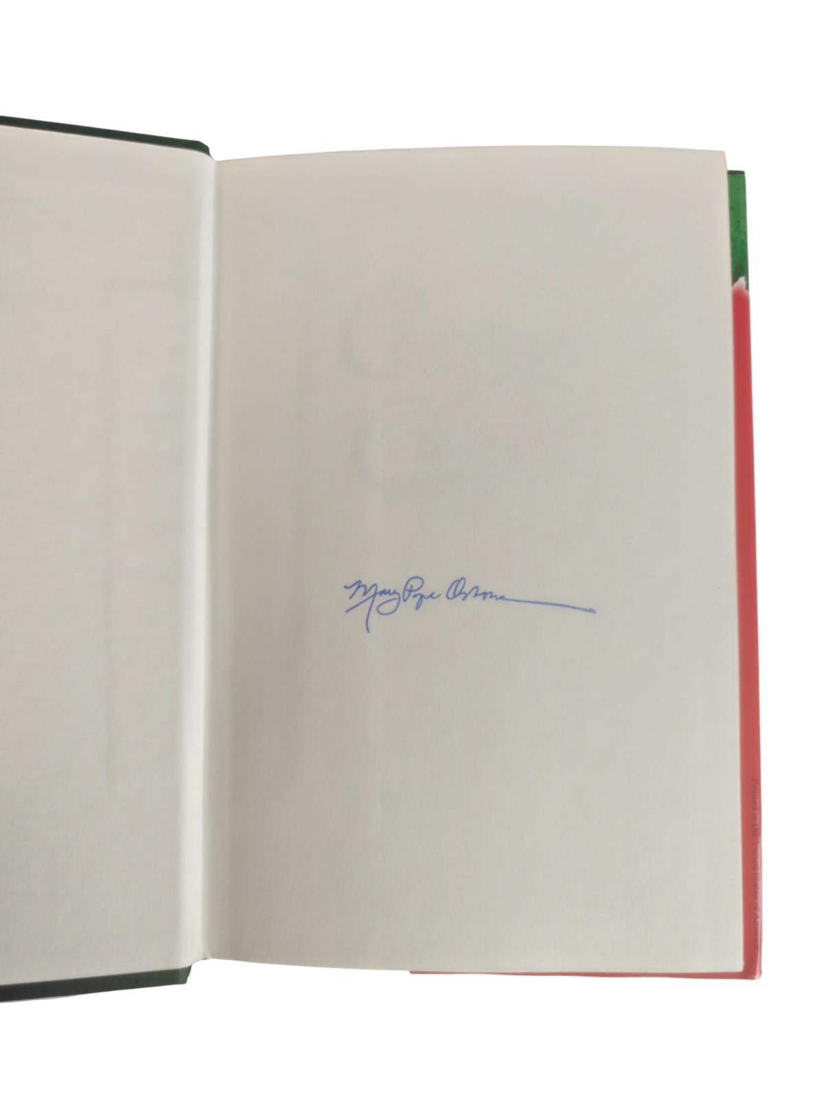 *Signed* Mary Pope Osborne Christmas in Camelot 1st Ed Children’s YA