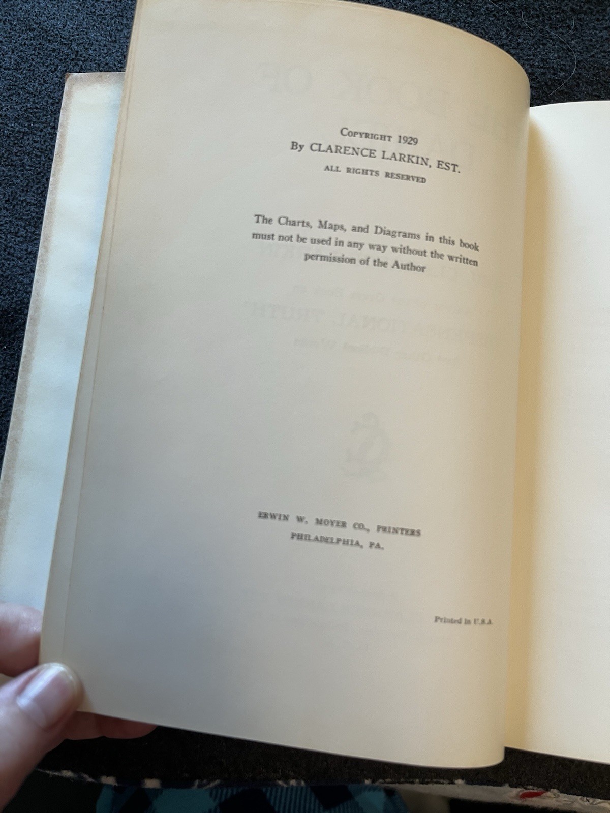 The Book of Daniel by Rev. Clarence Larkin 1929 – Illustrated Hardback with Dj