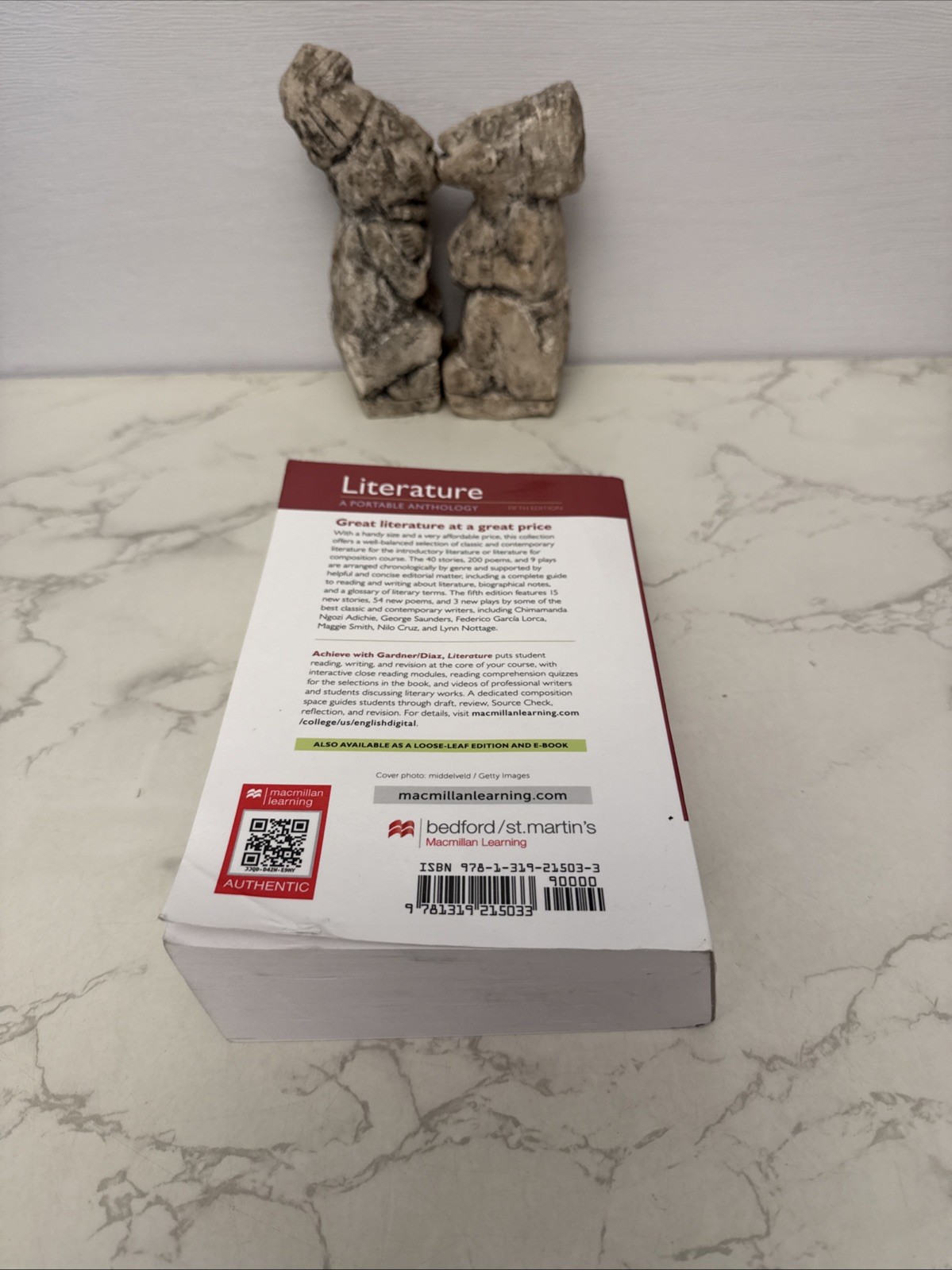 Literature A Portable Anthology 5th Edition 2021 TPB Bedford St Martin Macmillan