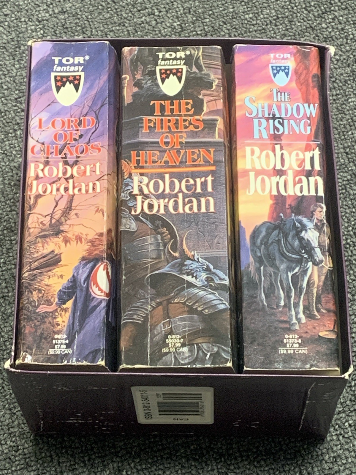 The Wheel of Time Boxed Set II Paperback Books 4-6 Robert Jordan Good