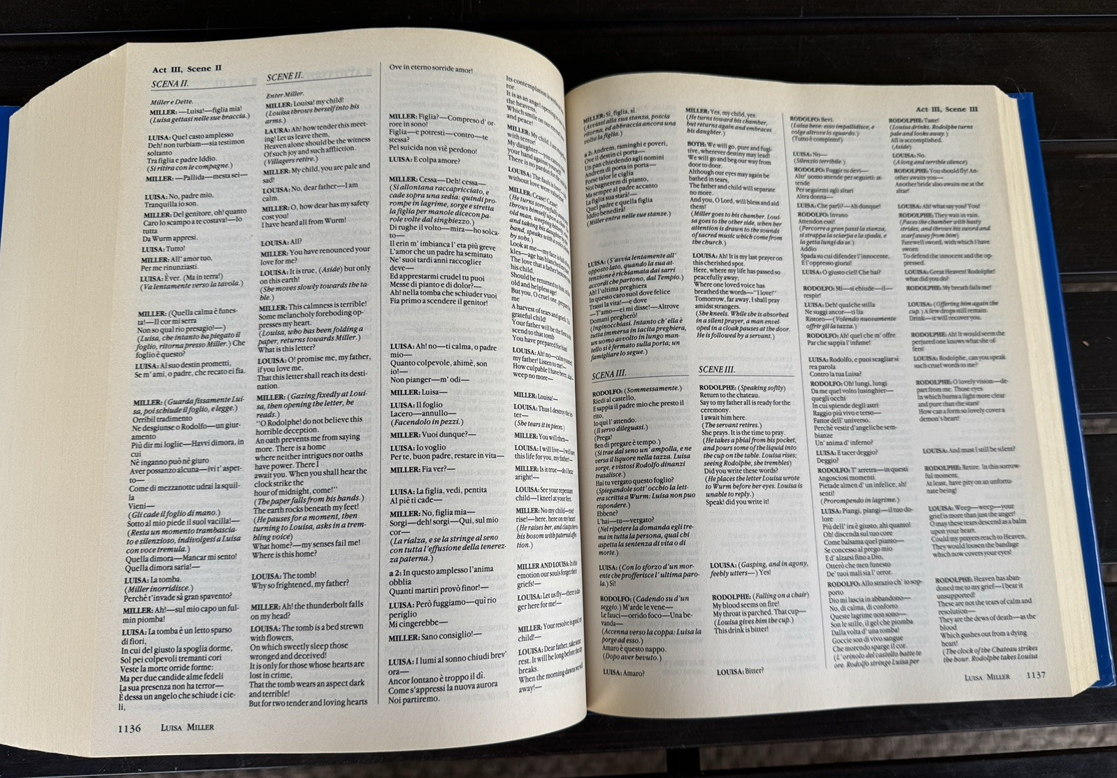 Book Of 101 Opera Librettos 1996 EUC Orig W English Translation 1437 Pages