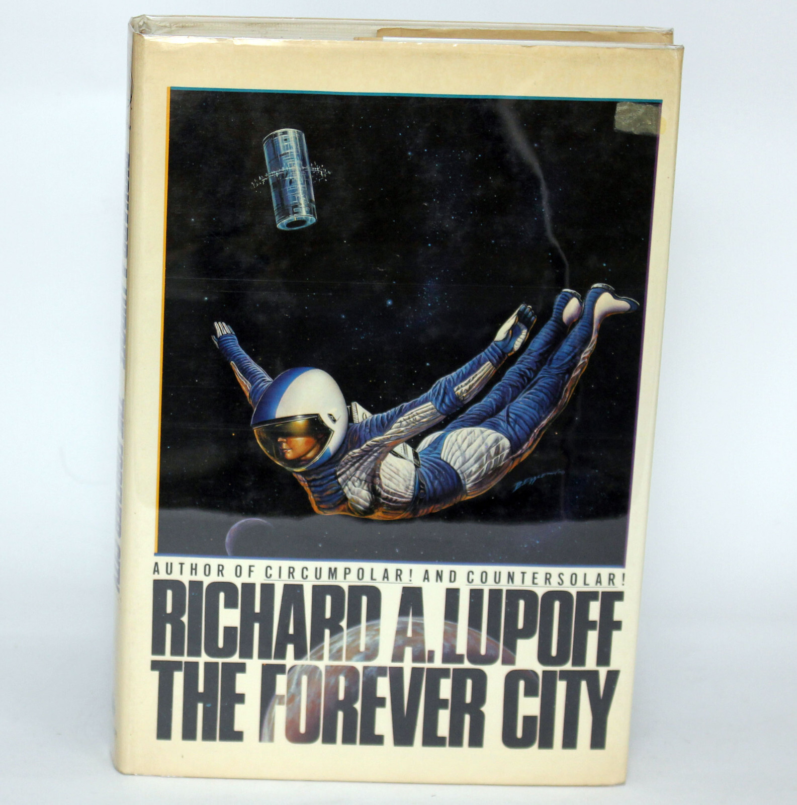 THE FOREVER CITY Richard A. Lupoff 1987 1st Ed HC/DJ Illustrated by Bob Eggleton