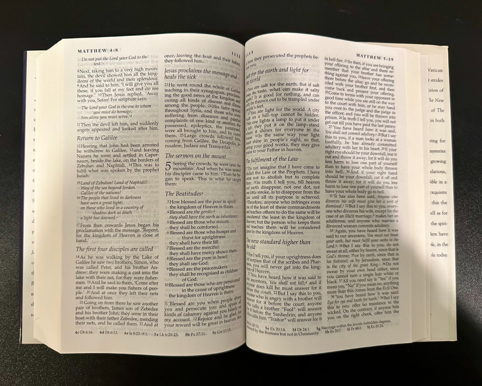 The New Jerusalem Bible: The Complete Text of the Ancient Cannon of Scriptures