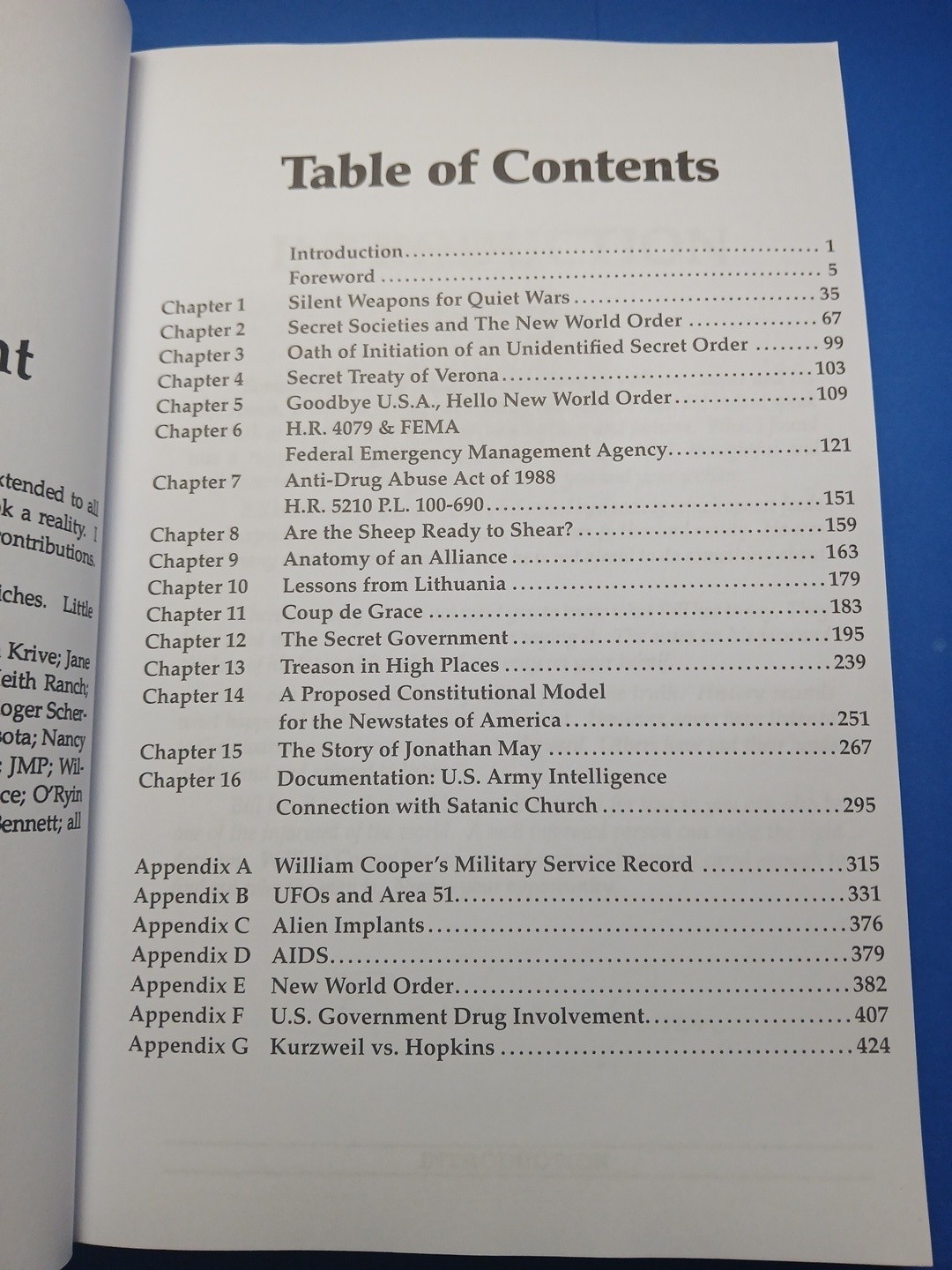 Behold a Pale Horse 470 Pages By Milton William Cooper 2019 Revised Paperback
