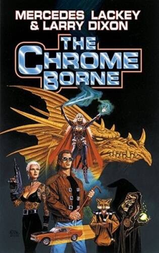 The Chrome Borne (The Serrated Edge) – Mass Market Paperback – GOOD