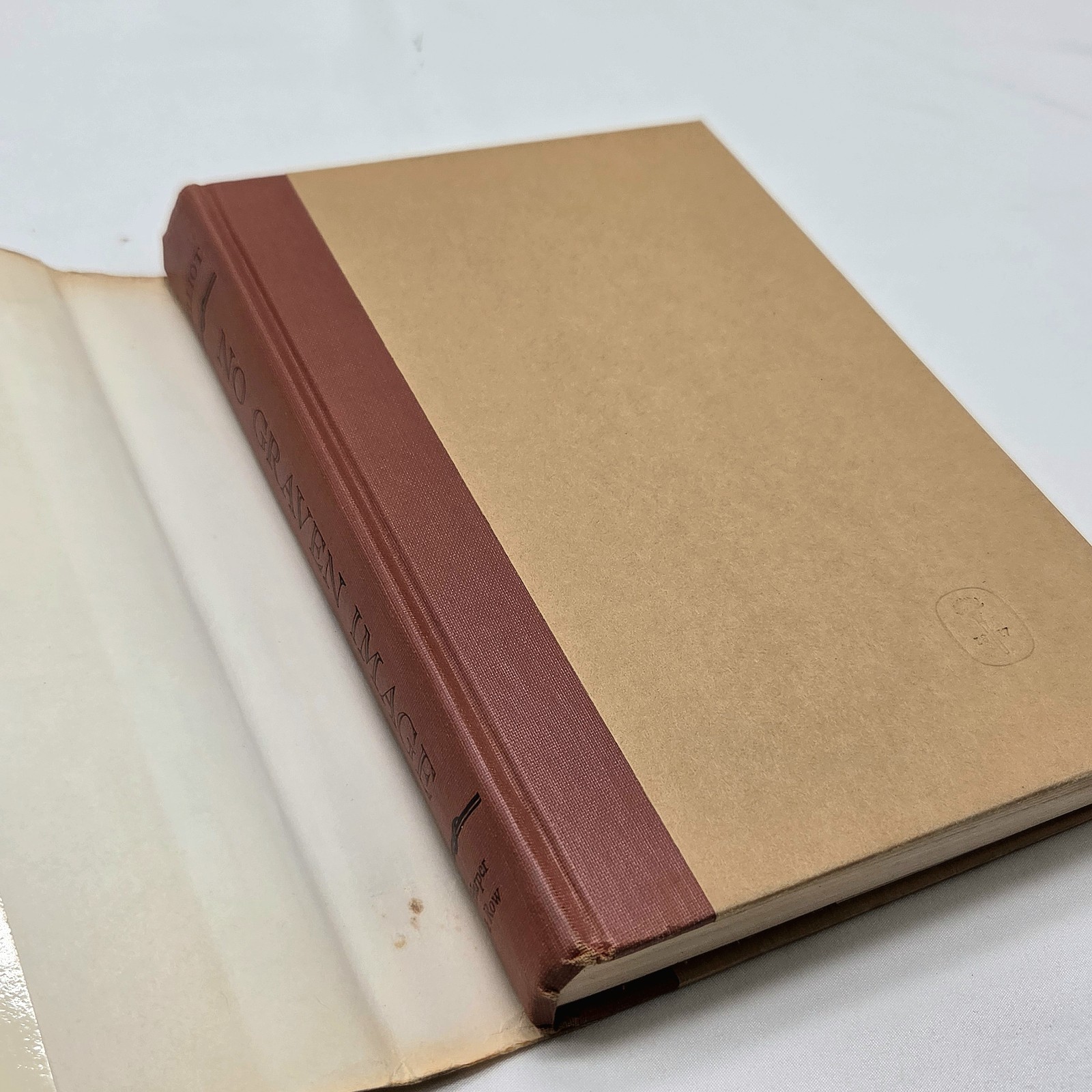 No Graven Image by Elisabeth Elliot 1966 First Edition HC DJ Ex-Library
