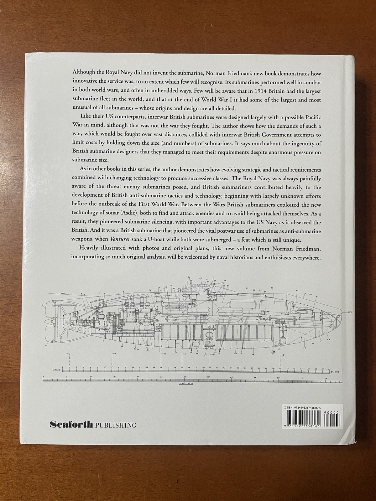 British Submarines in Two World Wars – N. Friedman – HB 432 Pages, 2019, DJ