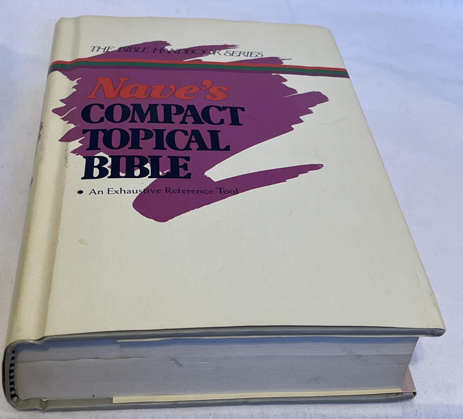 Nave’s Compact Topical Bible 1972 Regency Reference Library Zondervan HB Dust Ja