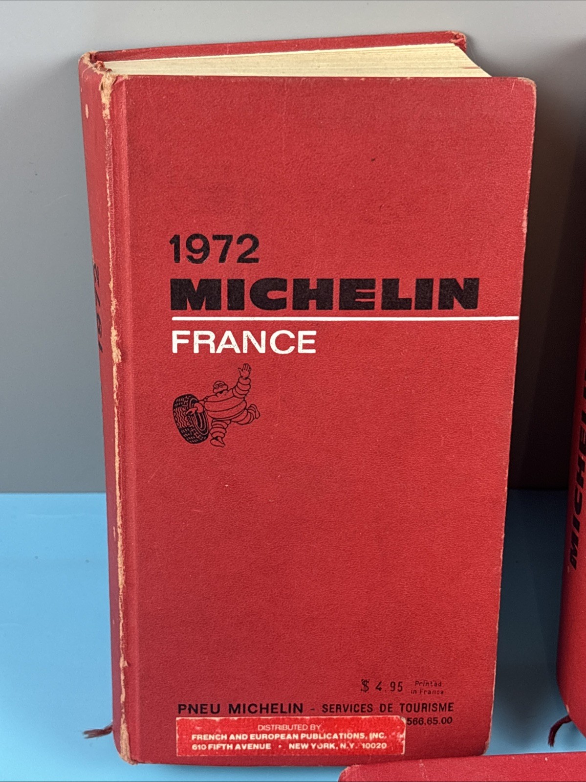 1972/73/75/78/82 Michelin France Hardcovers Travel Guides Restaurants Maps Rare!